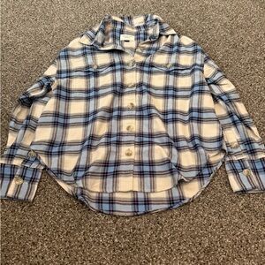 Womens new American eagle flannel size xs